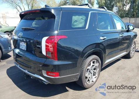 2022 Hyundai Palisade Calligraphy from USA, damaged, VIN KM8R7DHE7NU359755